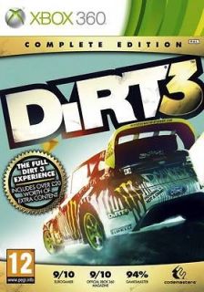 DIRT 3 COMPLETE EDITION XBOX 360 2012 GAME BRAND NEW SEALED PAL