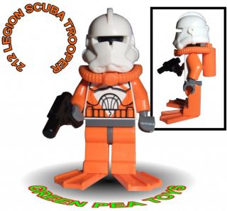 Star / Clone Wars Figure   SCUBA CLONE TROOPER FROM COMMANDER CODYS