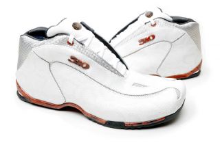 310 Motoring Mens Shoes Robertson 31028/ White