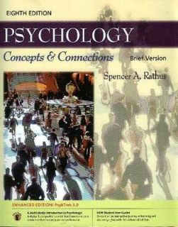 PSYCHOLOGY CONCEPTS CONNECTIONS 8TH BRIEF 2011 0840033400 GOOD