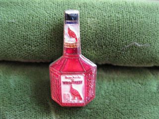 Wild Turkey Bottle Hat/Lapel Pin/Enamel/Goo d Collector Item
