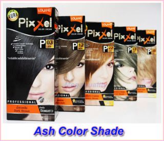 Pixxel Hair Permanent Dye Color Cream various colors # Ash Color Shade