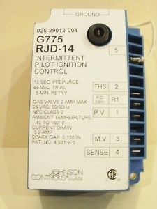 Johnson Controls G775RJD 14 Pilot Ignition Control New