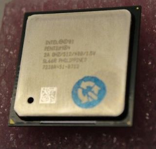 SL66R Intel Pentium 4 CPU Processor 2 GHz 512 KB 400 MHz Socket 478