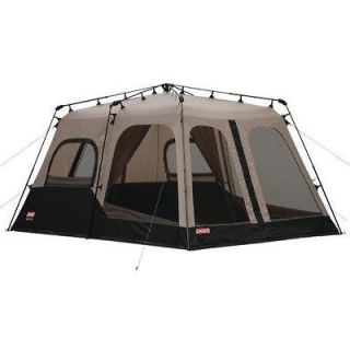 NEW COLEMAN INSTANT 14  BY 10  FOOT 8  PERSON TWO ROOM TENT