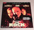 ROCK LaserDisc DTS Digital Surround THX WS Connery Cage 2 Disc 136 min