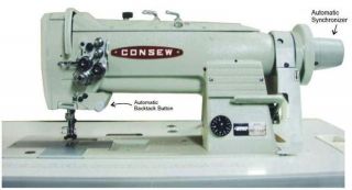 Consew Sewing Machine Double Needle Walking Foot 339RBATCL(E) 1