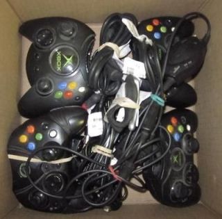 Microsoft Xbox   Lot of 4 Defect Controllers and 4 Defect Accessories