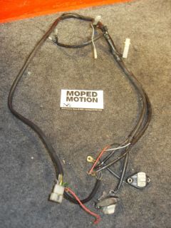 Horn, Battery, & Light Switches / Controls w/ Wiring @ Moped Motion