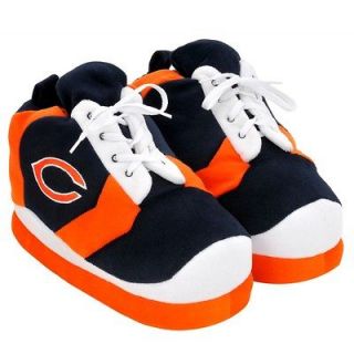 Chicago Bears NFL UNISEX SNEAKER SLIPPERS w Laces that Tie XL L M S