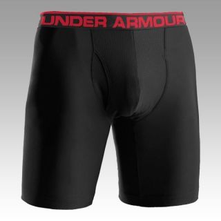 ARMOUR ORIGINAL HEATGEAR BLACK BOXER JOCK 9 SHORTS UNDERWEAR 1230365