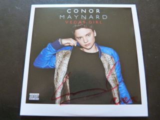 CONOR MAYNARD VEGAS GIRL CD.PERSONALLY SIGNED/AUTOGRA PHED EDITION