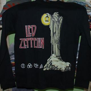 Led Zeppelin Small Long Sleeve T Shirt Rare! Jimmy Page Robert Plant