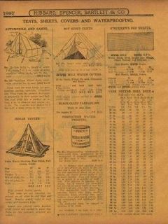 1915 Boy Scout Tent Indian Tepee Auto Antique Ad