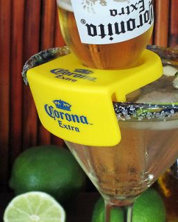 RITA Bottle Holder Clips. Corona in your Margarita Glass Cocktail