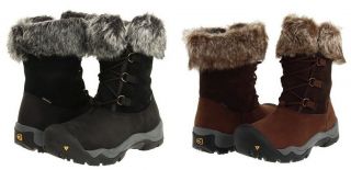 Keen Womens Helena Winter Boots snow insulated fur cuff 7 10.5 NEW $
