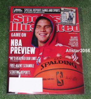 2011 BLAKE GRIFFIN LA CLIPPERS SPORTS ILLUSTRATED SI~NBA PREVIEW ISS