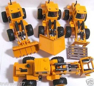 Set of four 4 Heavy Equipment Construction Vehicle Front Loader Mover