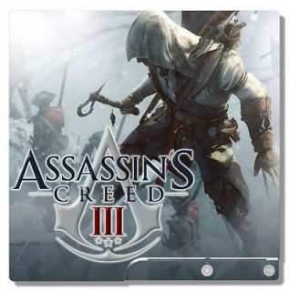 PS3 Play Station 3 Slim Skins Assassins Creed 3 D2 Skin