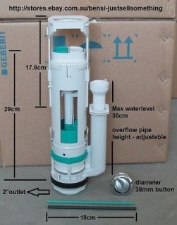 Geberit Impuls 250 Twico I dual flush valve / toilet cistern outlet