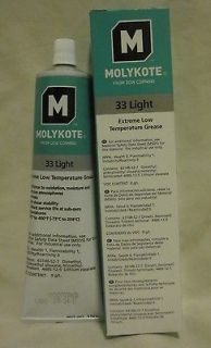 NEW Molykote from Dow Corning 33 Light Extreme Low Temperature Grease