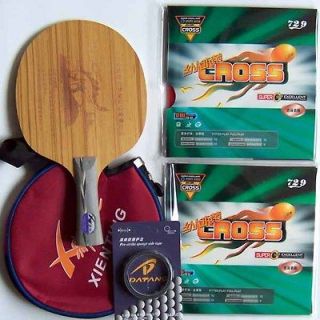 Super Light Carbon 729 FX C Cross Table Tennis Paddle/Bat/Rac ket