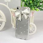 Crystal Rhinestone Hard Case Cover For Apple ipod Touch 5 5G 5TH White