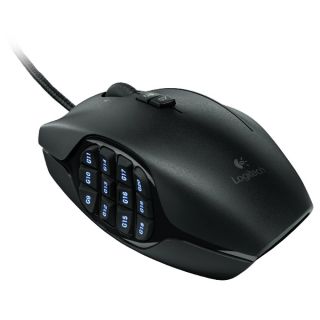 G600 20 Customizable Button MMO Gaming Mouse For Windows Vista,7,8