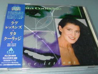 Rita Coolidge JAPAN CD Love Lessions AUTOGRAPHED RARE OOP