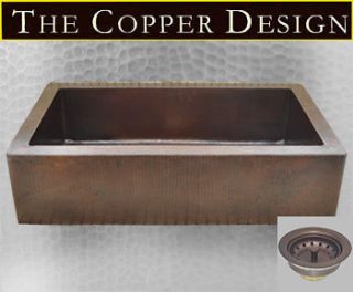 Copper Apron Farmhouse Kitchen Sink 30x20