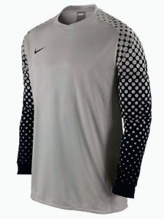 Sz XL NIKE Park III Long Sleeve Grey Soccer GK Goalkeeper Shirt Jersey