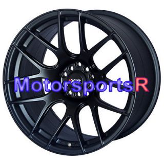 Flat Black Staggered Rims Wheels Concave 5x114.3 Infiniti G35 Coupe