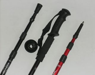 Renwoxing Anti Shock Adjustable Ski/Trekking pole   Black/Blue   New