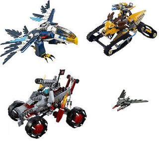 LEGO LEGENDS OF CHIMA Eagle Wolf Lion Vehicle ONLY Choice 70003 70004