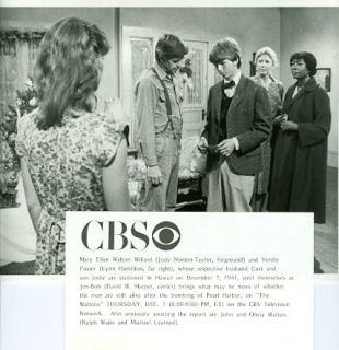 JUDY NORTON TAYLOR MICHAEL LEARNED THE WALTONS CAST ORIGINAL 1978 CBS