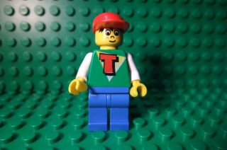 TIMMY TIME CRUISERS LEGO FIGURE WITH FRECKLED FACE RED CAP