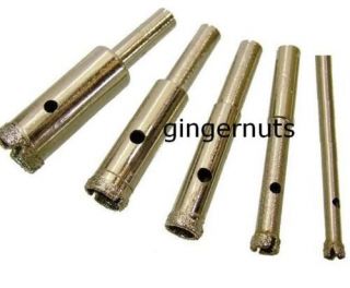 Tipped Holesaw Drill Bit Set Tile Tiling Marble Slate Glass Hole Saw
