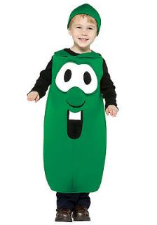 Kids Veggie Tales Larry Boy Cucumber Toddler Halloween Costume 3T 4T