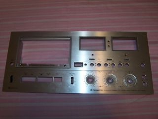 Pioneer CT F9191 Cassette Tape Dack Face Plate Parts