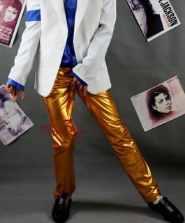Michael Jackson HIStory Golden Pants MJ Costume replica MJSPG