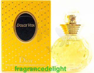 CD Christian Dior Dolce Vita Women EDT 3.4 oz New in Retail Box 100%