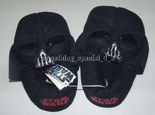 NWT Star Wars Darth Vader Black Non Slip Slippers 13/1 2/3 4/5