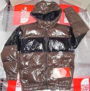 New The North Face Boys Youth Supreme Down Winter Snow Jacket Medium $