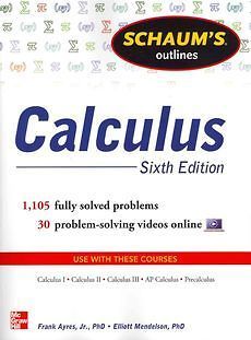 NEW Schaums Outline of Calculus by Frank Ayres Paperback Book