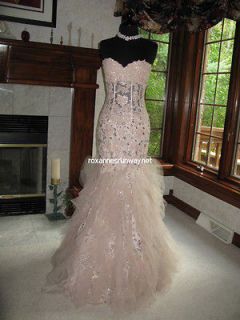 Jovani 1531 Blush Pink Stunning Pageant Gala Gown Dress