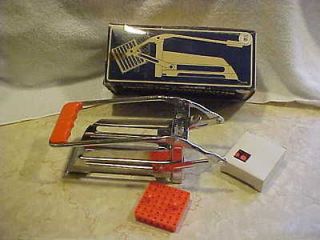 Vintage Wall Mount Himark French Fry Potato Cutter Stainless Steel