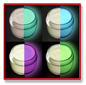 GLOW in the DARK Paint & Material paint Daytime Invisi