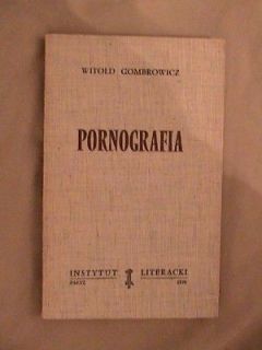 Pornografia Witold Gombrowicz Zebrane Polish Book 1970