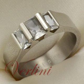 emerald cut diamond ring in Wedding & Anniversary Bands