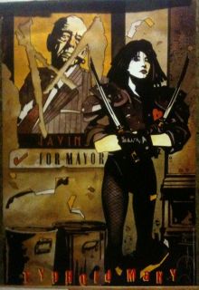 Typhoid Mary Poster   Daredevil  1995   John Van Fleet   New   22 x